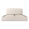 Joan Queen Storage Bed Cream, by Moe's Home, 5'6.25" width x 3'9" height x 7'2" depth thumbnail 4