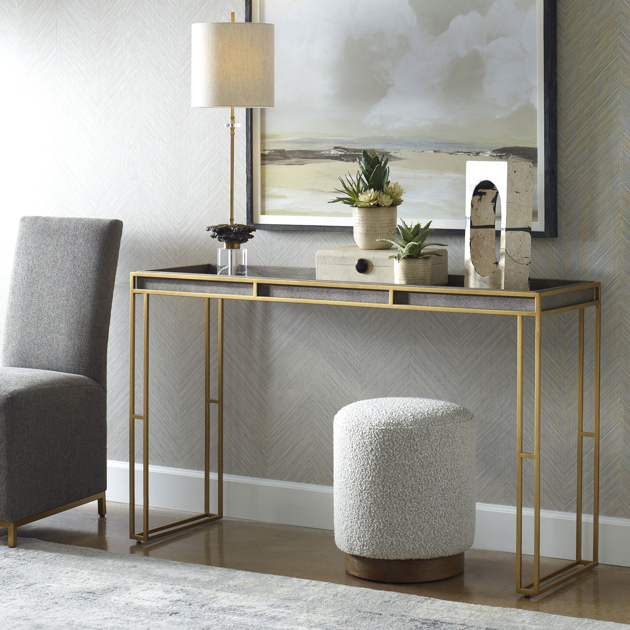 Cardew Modern Console Table large image 