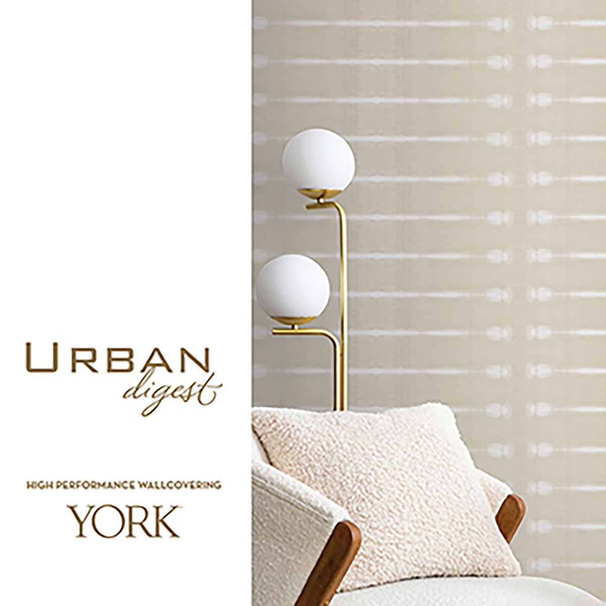 Rune Chestnut Wallpaper, by York Wall, 27' length x 2'3" width x 0.02" depth View 1