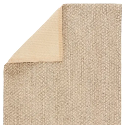 Naturals Tobago Brown/White Geometric Area Rug