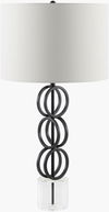 Evans Accent Table Lamp, by Surya, 16" width x 31" height thumbnail