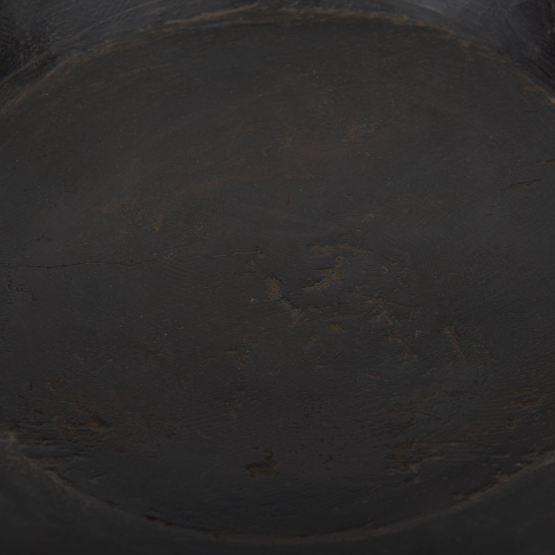 Nikita Set of 2 Large Black-Brown Reclaimed Wood Bowls, Decorative Bowl by Mercana, 17.25" length x 18.25" width x 4.5" height View 8