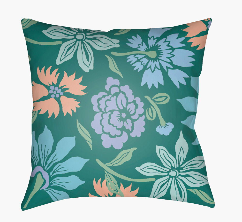 Moody Floral Accent Pillow large image 