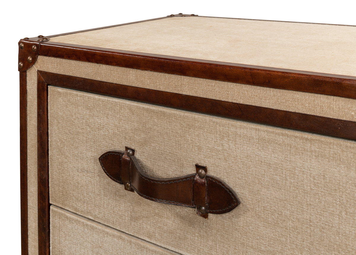 French Art Deco Commode, by Sarreid, 1'4" length x 3' width x 2'8" height View 11