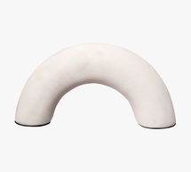 Online Designer Home/Small Office Marble Arched Decorative Object, Short 3"H