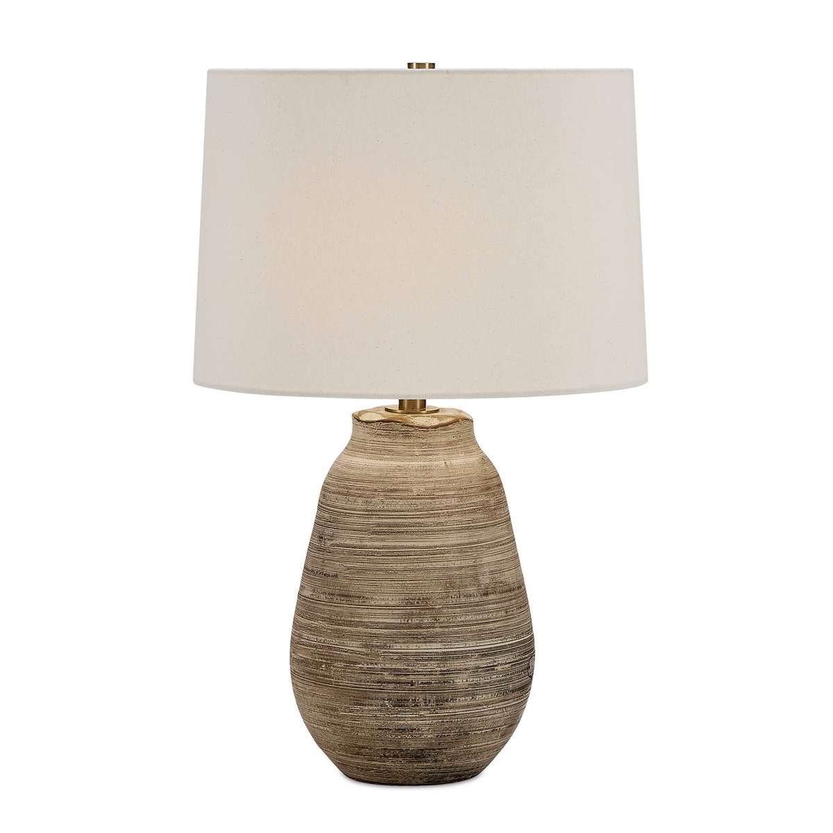 Tonachio Etched Urn Table Lamp, by Uttermost, 16" width x 25.25" height x 16" depth View 1