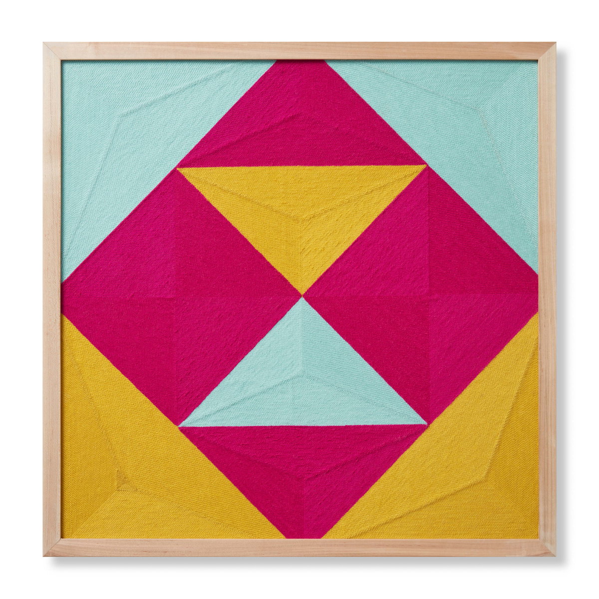 Loloi Fair and Square Wall Art, Wall Hanging, 24" length x 24" width View 1