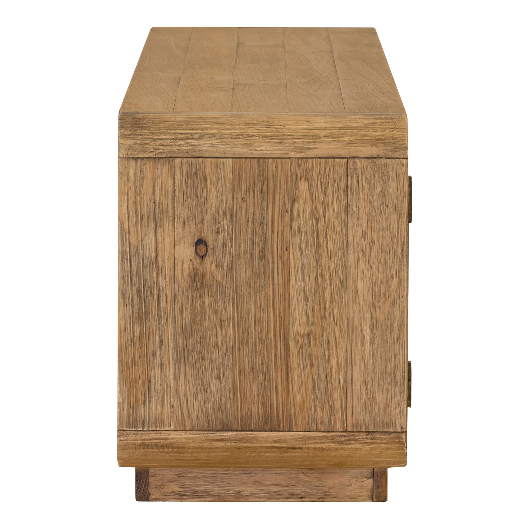 Monterey Media Cabinet Rustic Blonde, Cabinets & Sideboard by Moe's Home, 78.75" width x 22" height x 15.75" depth View 4