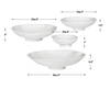 Lucky Coins White Metal Wall Bowls Set/4, Art by Uttermost, 11" width x 11" height x 2.5" depth thumbnail 3