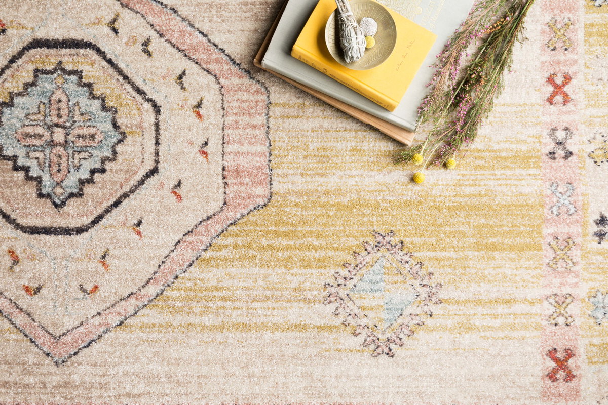 Magnolia Home by Joanna Gaines x Loloi Graham Rug, 1'6" length x 1'6" width View 2
