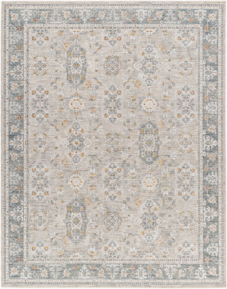 Dresden Machine Woven Rug, by Surya, 7'10.49" length x 7'10.49" width