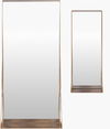 Cabriole Accent Mirror, by Surya, 7" width x 18" height thumbnail