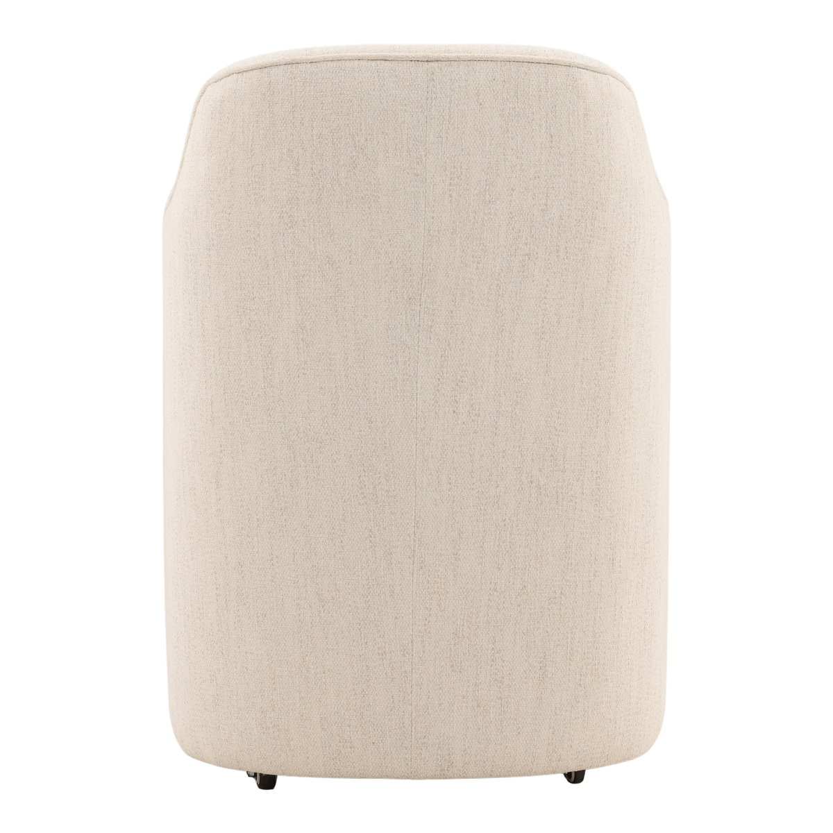 Londyn Dining Chair Cream, by Dovetail, 25" width x 35" height x 27.75" depth View 4