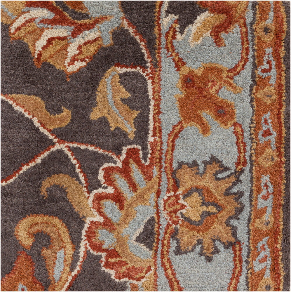 Caesar Handmade Rug, by Surya, 1'6" length x 1'6" width