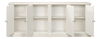 Crested Wall Cabinet White/White Finish thumbnail 4