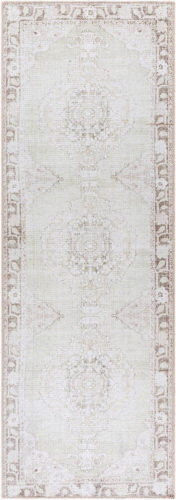 Rainier Machine Woven Rug, by Surya, 7'10.49" length x 2'7.5" width