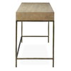 Aristotle Natural Wood Modern Desk, by Uttermost, 52" width x 30" height x 20" depth thumbnail 7