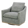 Linden Swivel Chair Slated Moss thumbnail 1