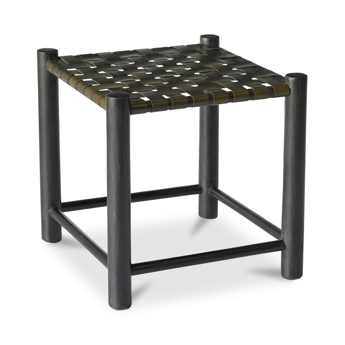 Selby Stool Olive, Counter & Bar Stool by Moe's Home, 18" width x 18" height x 18" depth View 2