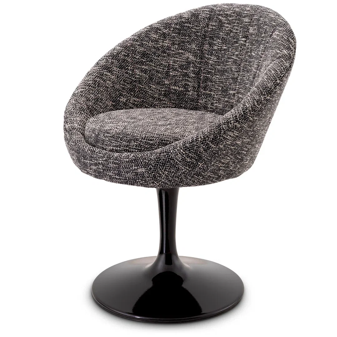 O'Neill Upholstered Dining Chair, by Eichholtz USA, 26.38" width x 30.91" height x 22.44" depth View 6