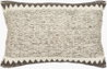 Faroe Lumbar Pillow, Decorative Pillow by Surya, 14" length x 22" width thumbnail