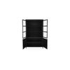 Henry Metal Tall Cabinet Black, Cabinets & Sideboard by Moe's Home, 48.5" width x 78" height x 17.5" depth thumbnail 4
