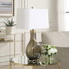 Shyla Dark Glass Table Lamp thumbnail 3