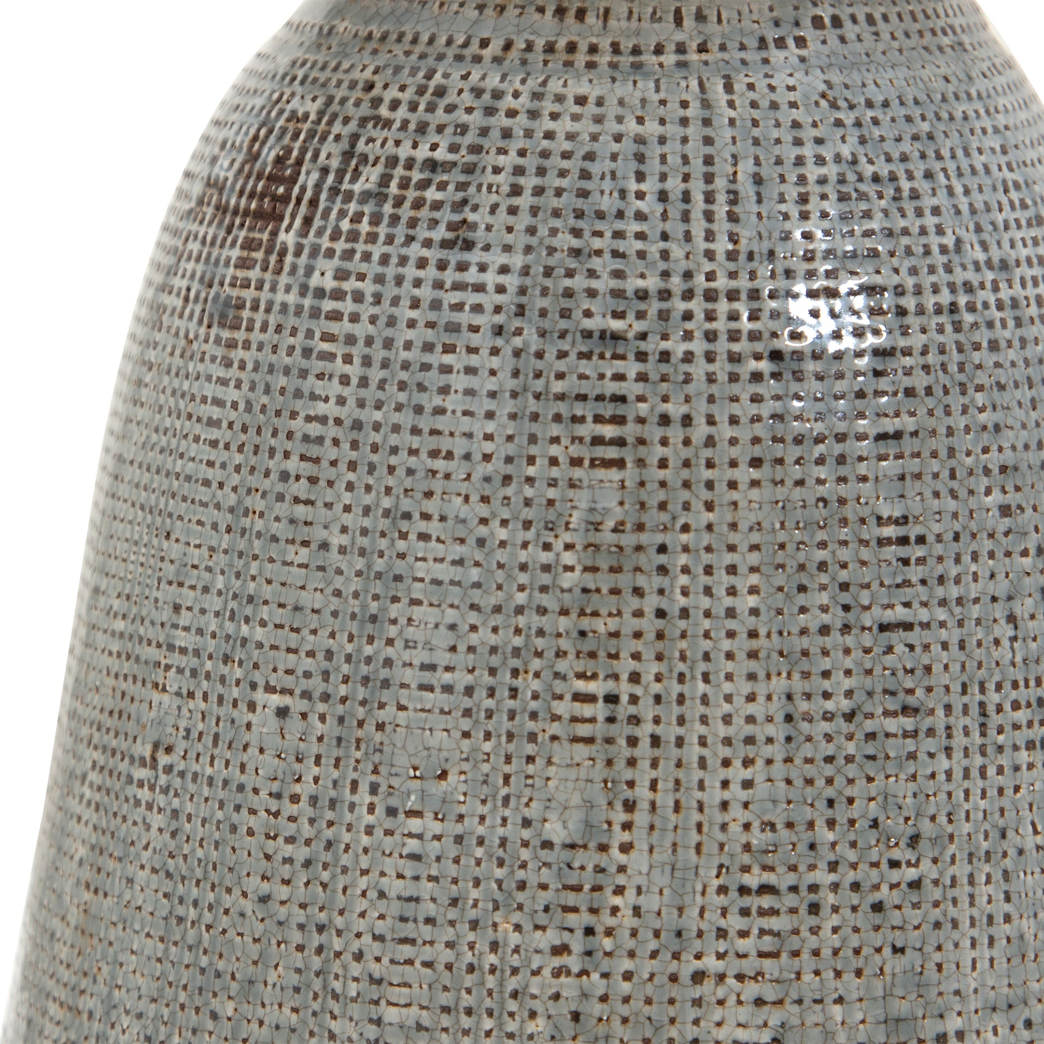 Monacan Gray Textured Table Lamp large image 