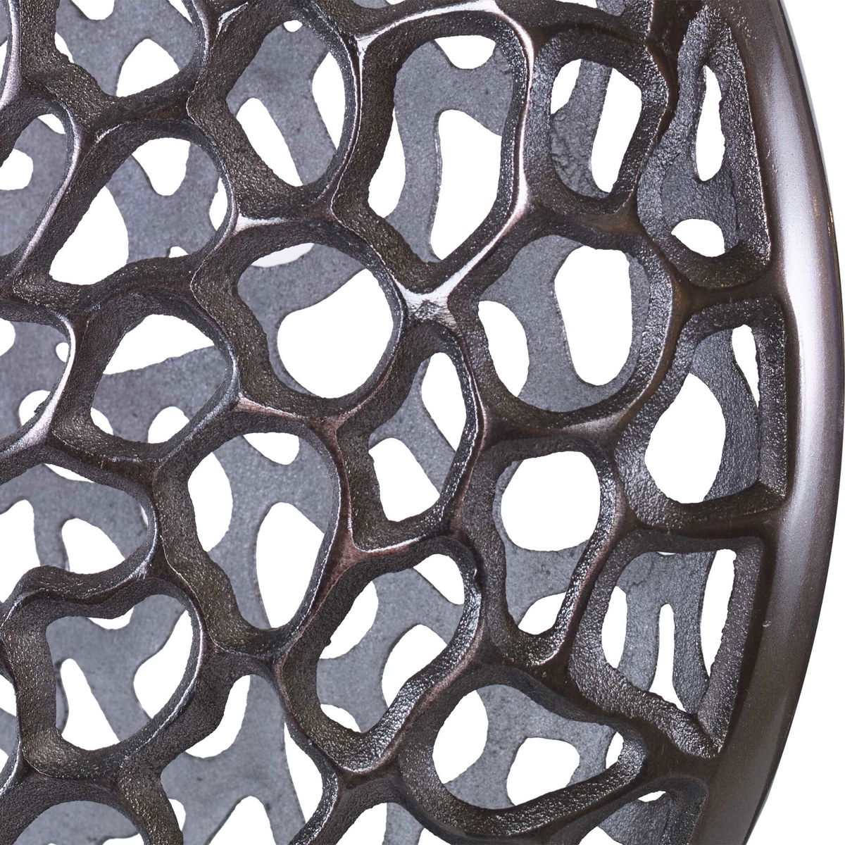 Web Dark Bronze Vase, by Uttermost, 22" width x 23.5" height x 6" depth View 4