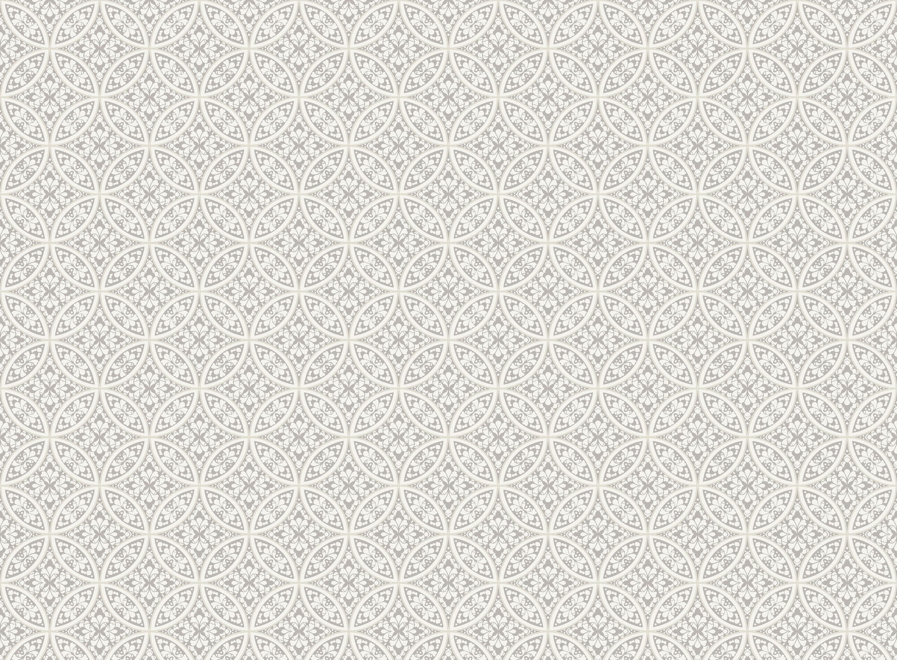 Lacey Circle Geo Grey Wallpaper large image 
