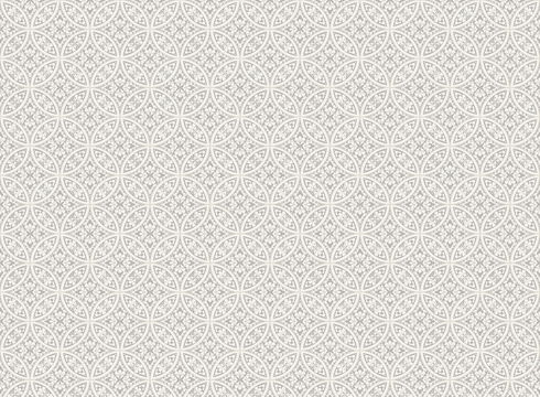 Lacey Circle Geo Grey Wallpaper