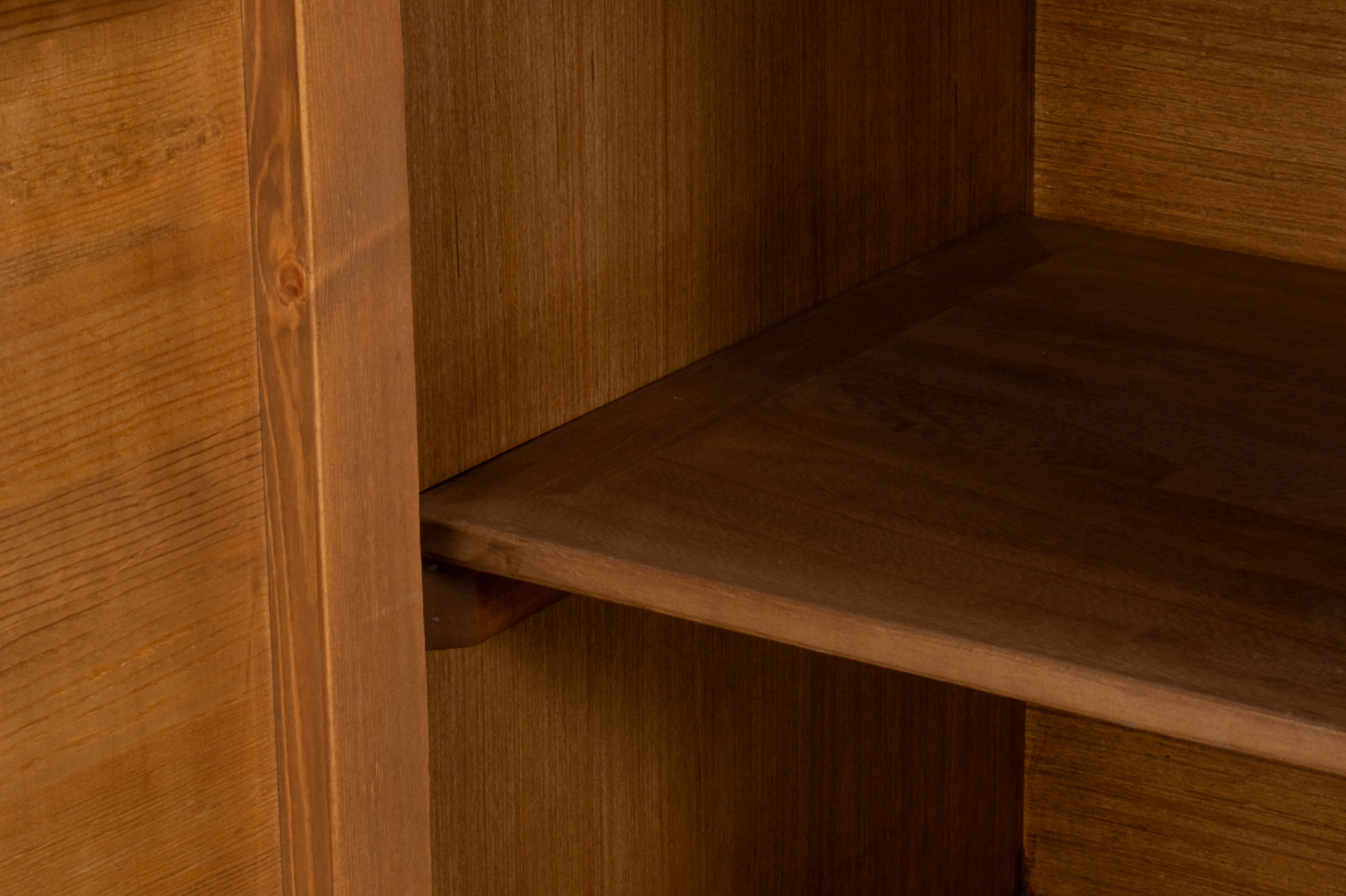 Becket Sideboard, Brown, Cabinets & Sideboard by Sarreid, 74" length x 20" width x 33" height View 7