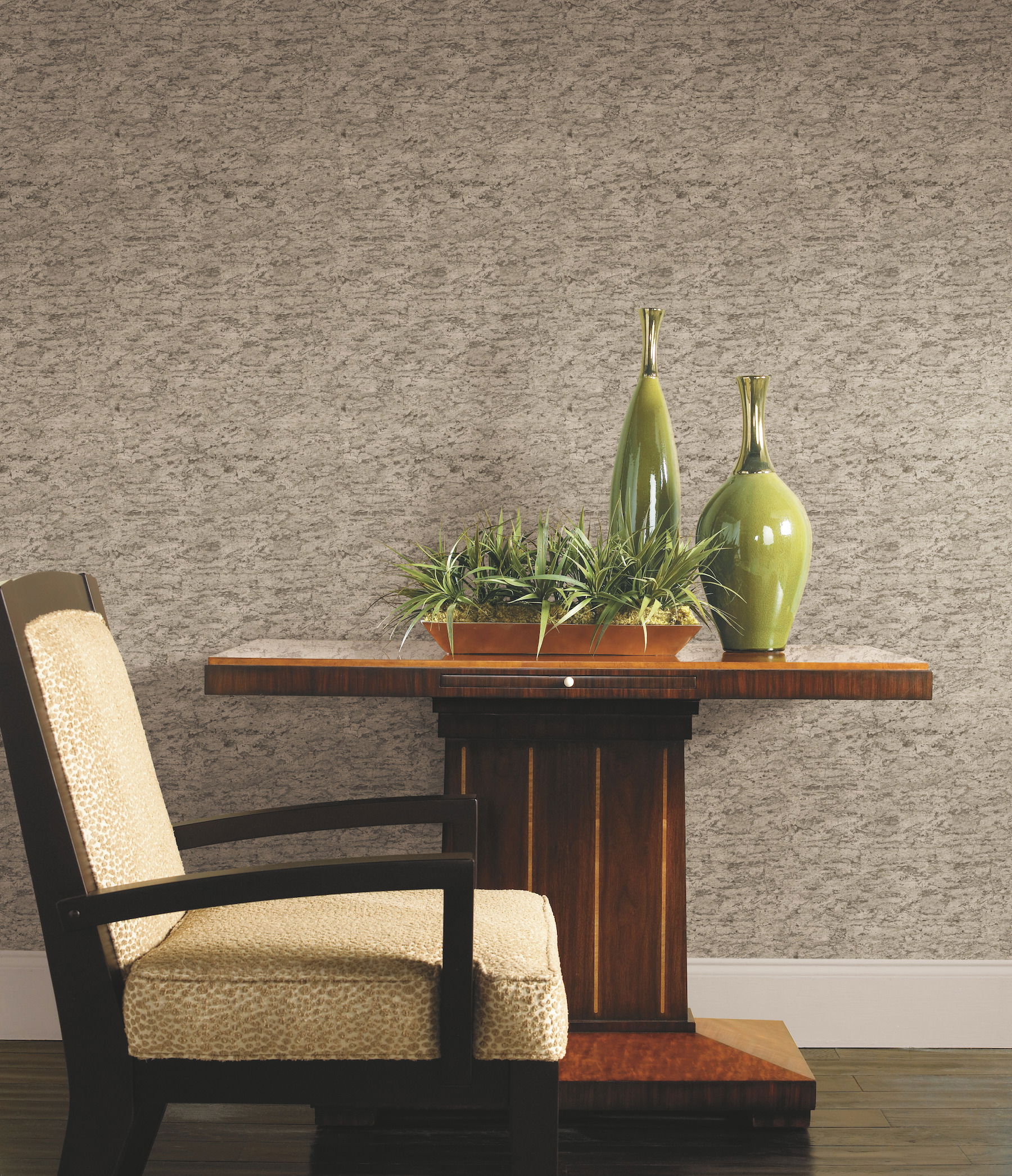 Cork Brown Wallpaper, by York Wall, 33' length x 1'9" width x 0.02" depth View 2