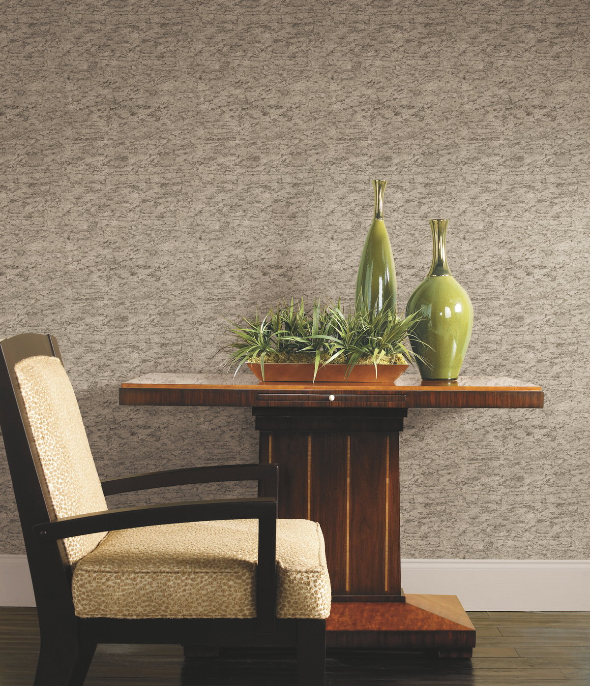 Cork Brown Wallpaper, by York Wall, 33' length x 1'9" width x 0.02" depth View 2
