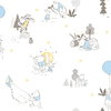 Disney Winnie The Pooh Playmates Blue Peel & Stick Wallpaper, by York Wall, 16'6" length x 1'8.5" width x 0.02" depth thumbnail