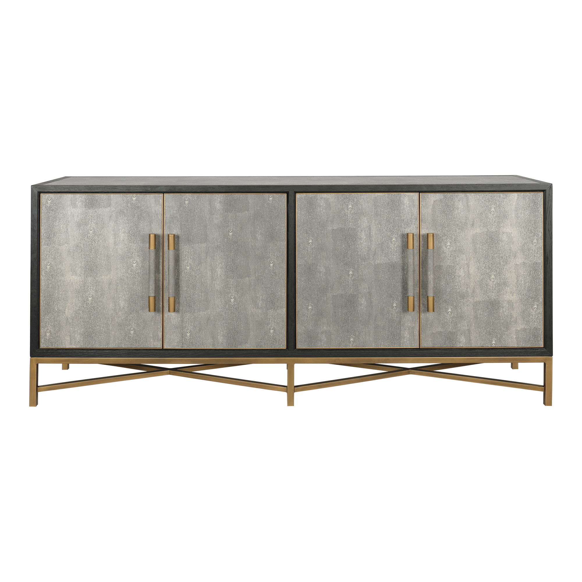 Mako Small Sideboard Grey large image 