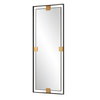 Cornerstone Oversized Mirror, by Uttermost, 2'4.87" width x 6'4.87" height x 2" depth thumbnail 5
