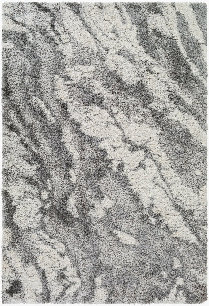 Alta Shag Machine Woven Rug, by Surya, 6'11.86" length x 5'2.99" width