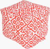 Rain Pouf, Ottoman by Surya, 18" width x 18" height thumbnail