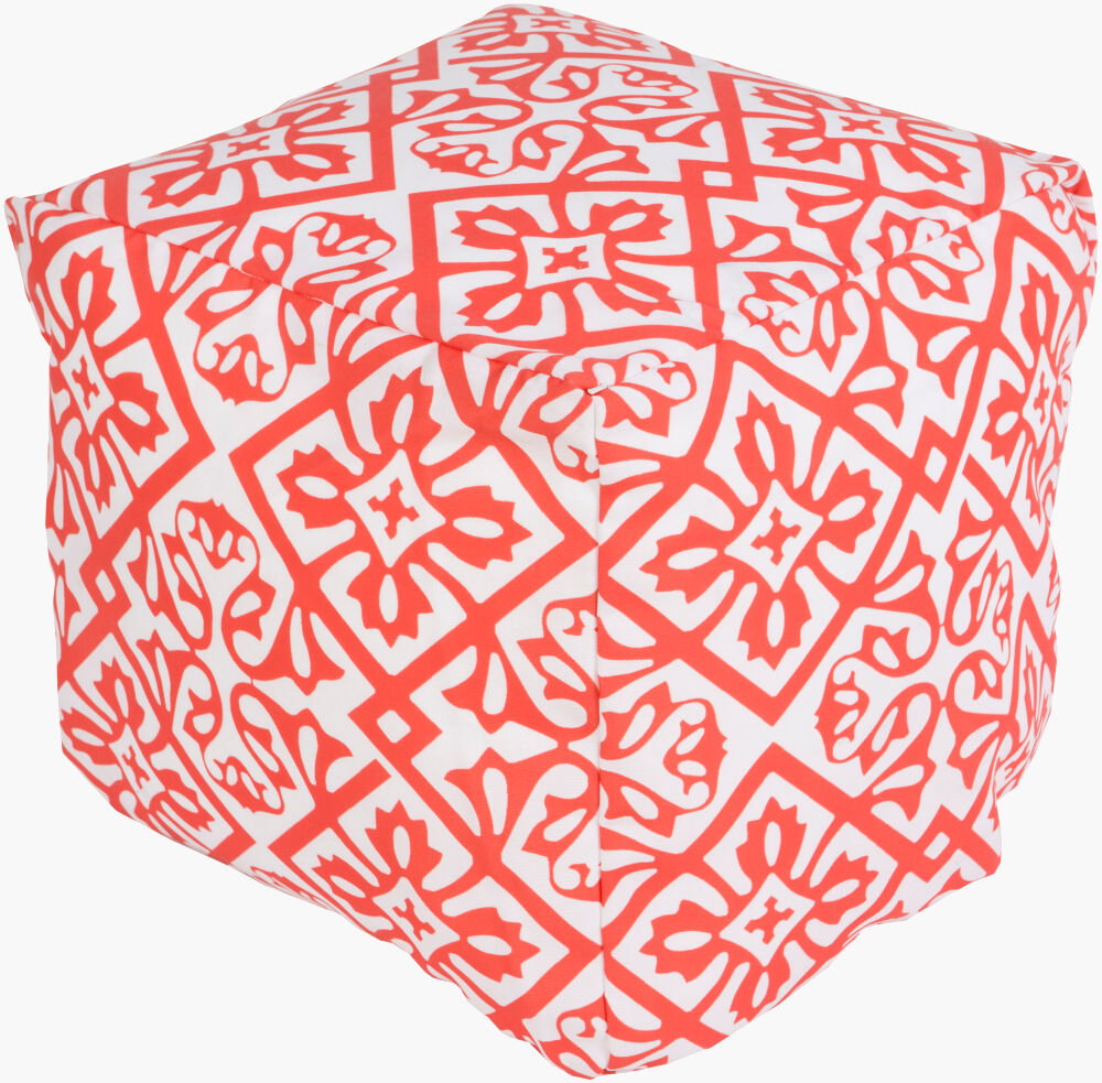 Rain Pouf, Ottoman by Surya, 18" width x 18" height