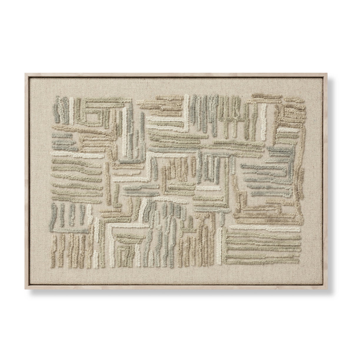 Loloi Puzzled Wall Art, Wall Hanging, 42" length x 30" width View 1
