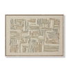 Loloi Puzzled Wall Art, Wall Hanging, 42" length x 30" width thumbnail 1