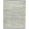 Rize Abstract Hand Knotted Wool Ivory/Gray/Green Area Rug thumbnail 0