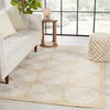 Fiorita Natural Geometric Light Beige/ White Area Rug thumbnail 5
