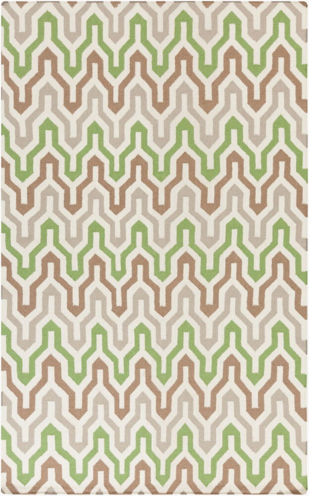 Fallon Handmade Rug, by Surya, 8' length x 5' width