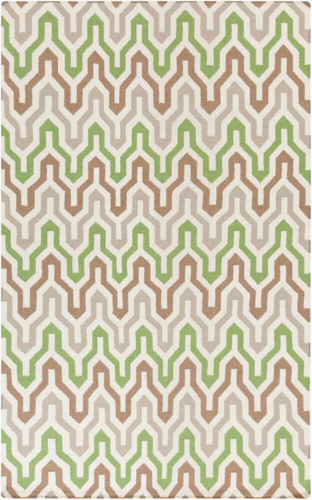 Fallon Handmade Rug, by Surya, 8' length x 5' width