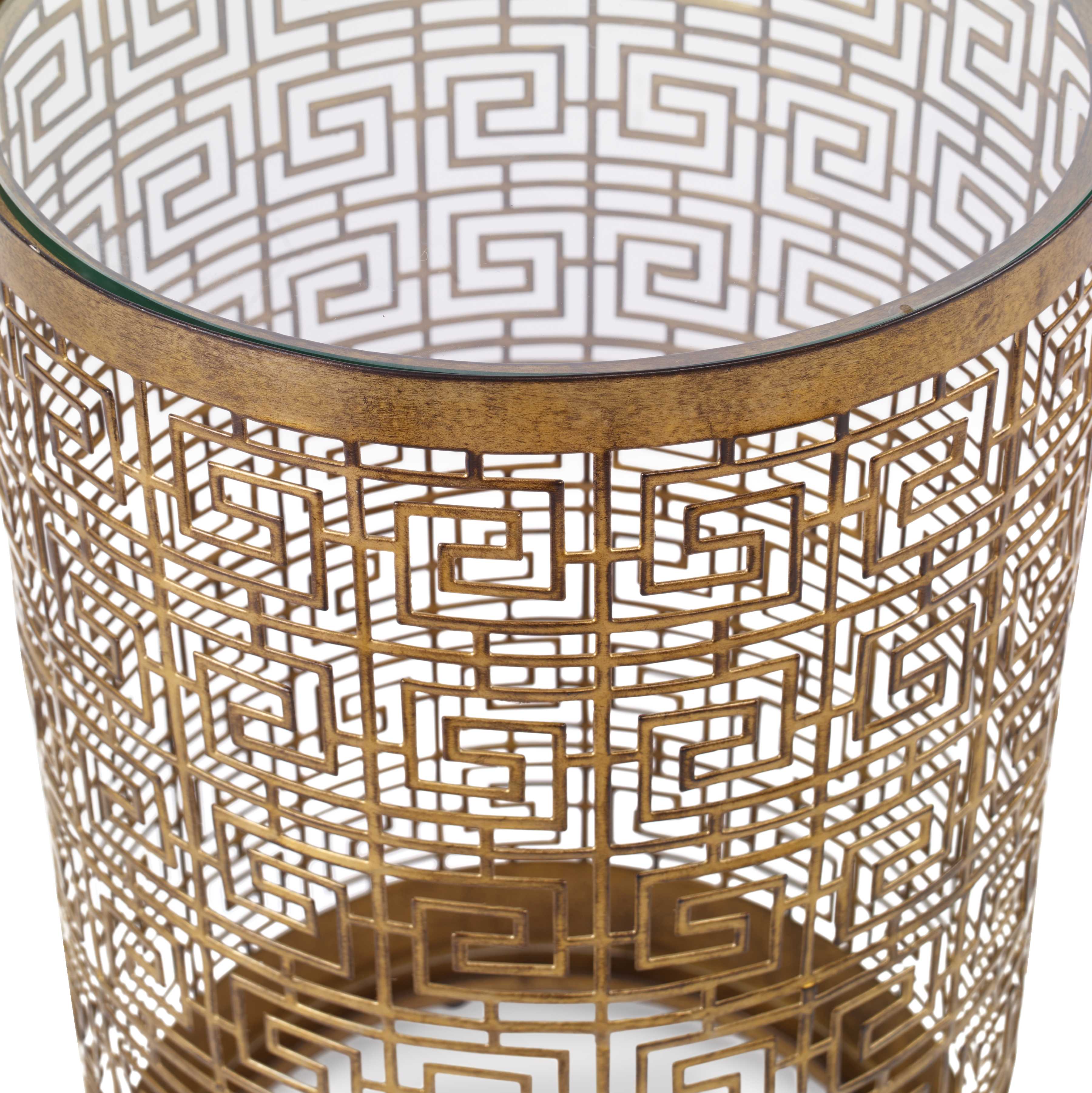 Algernon Accent Table, Furniture by Uttermost, 13.5" width x 24" height x 13.5" depth View 4