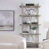 Sway Soft Gray Etagere, by Uttermost, 3'6" width x 7'4" height x 1'7" depth thumbnail 2