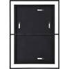 Gray Wall Mirror, by Renwil, 38" height x 1" depth thumbnail 4