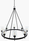 Yueva Chandelier, by Surya, 36" length x 36" width x 36" height thumbnail